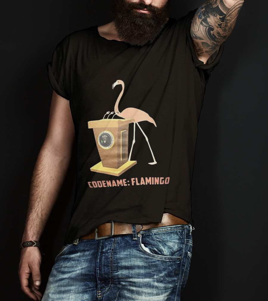 Codename Flamingo Presidential Podium Seal T-Shirt