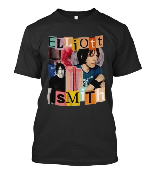 Elliott Smith Past And Present Music Lover College Aesthetic T-Shirt