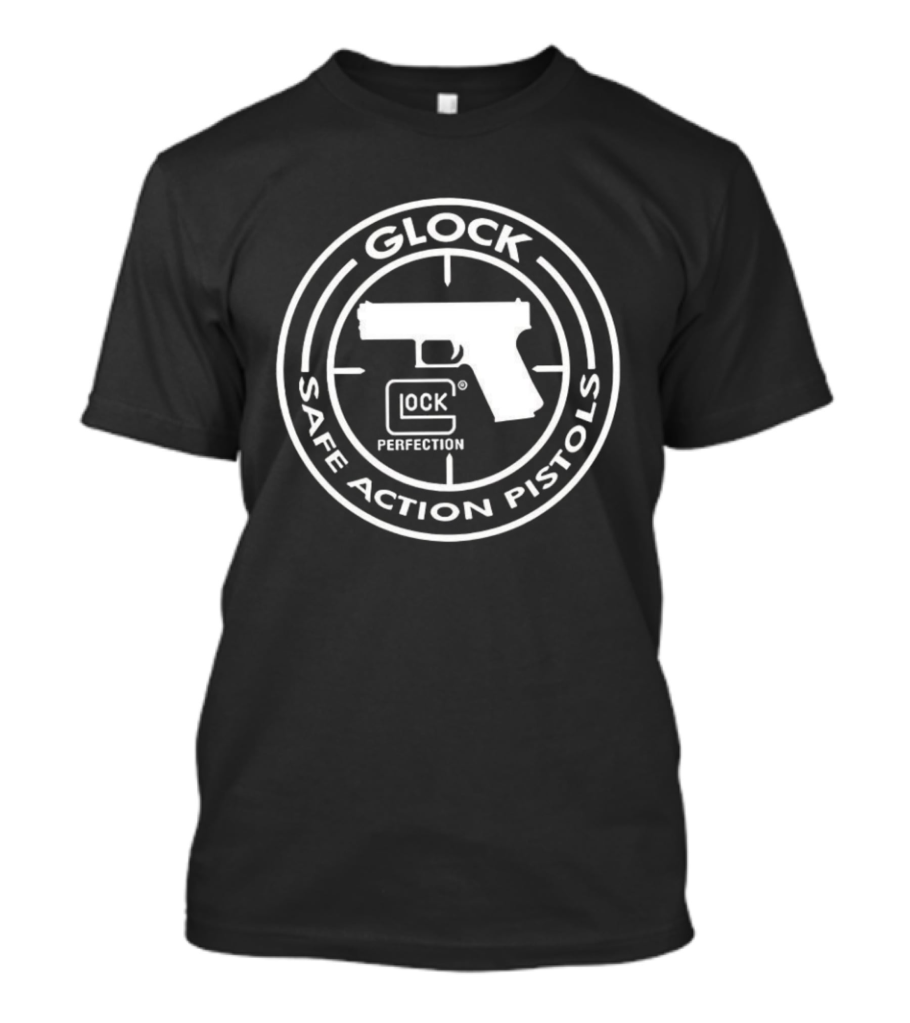 Glock Perfection Safe Action Pistols Target T-Shirt