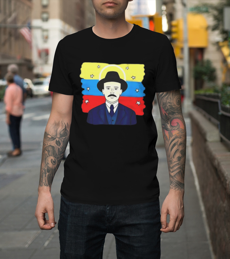 Venezuela Flag José Gregorio Hernández T-Shirt