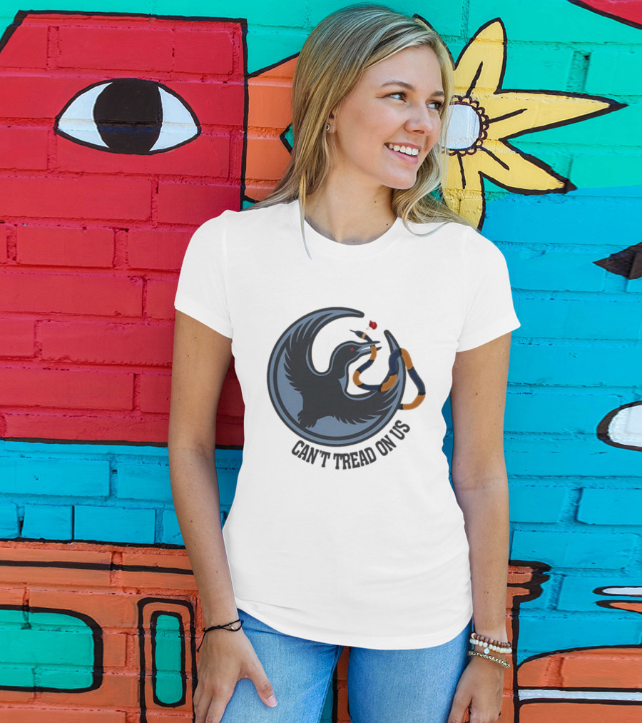 Minnesota Rebel Alliance Can't Tread On Us Bird And Serpent T-Shirt