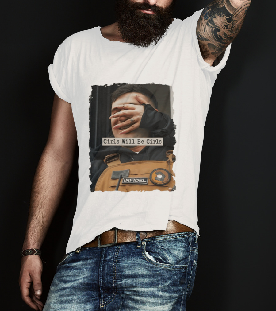 Girls Will Be Girls Infidel Piggy Jake T-Shirt