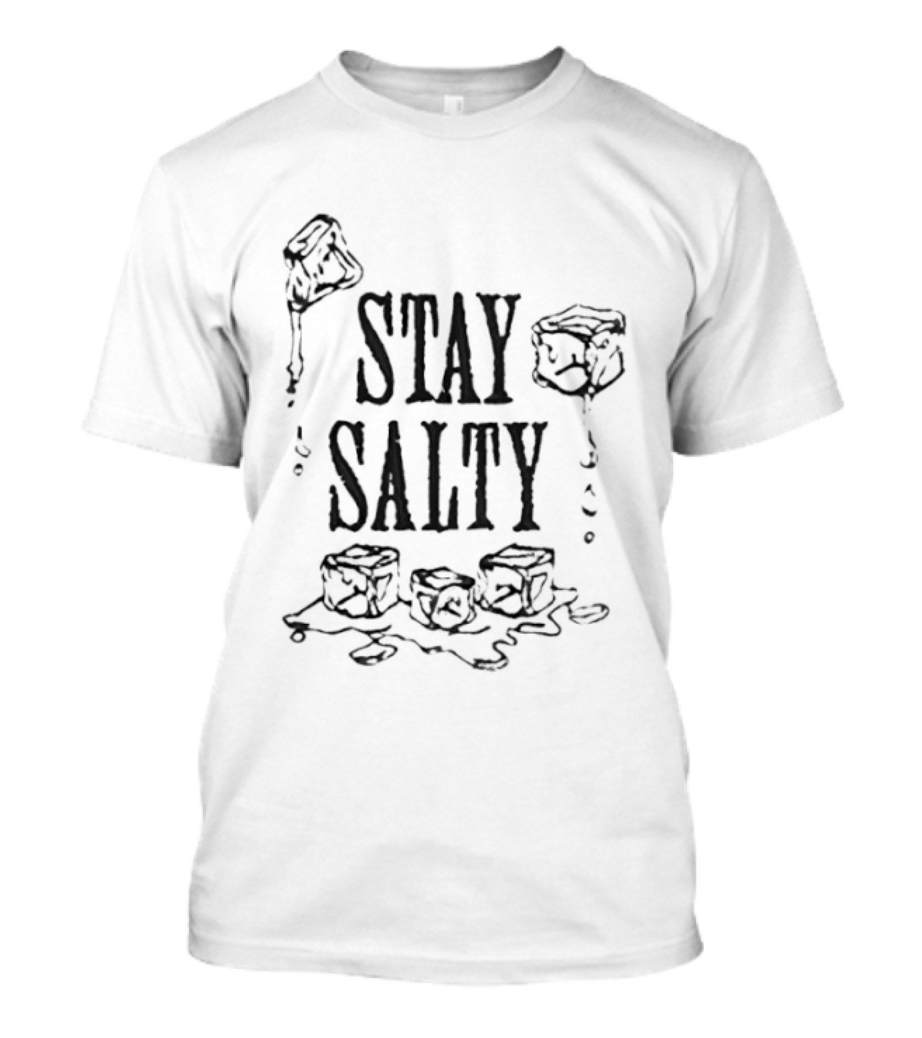 Stay Salty Melt ICE Fun Ice Cubes T-Shirt