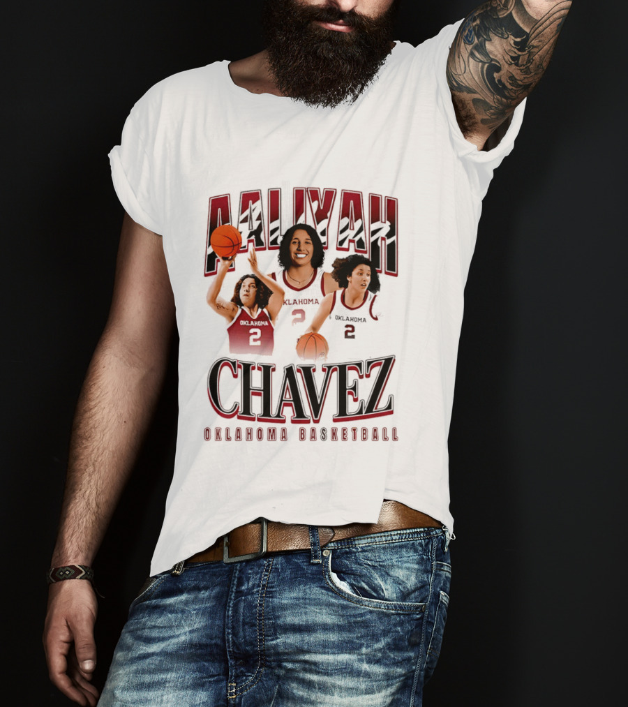Aaliyah Chavez Oklahoma Basketball Star Number 2 T-Shirt