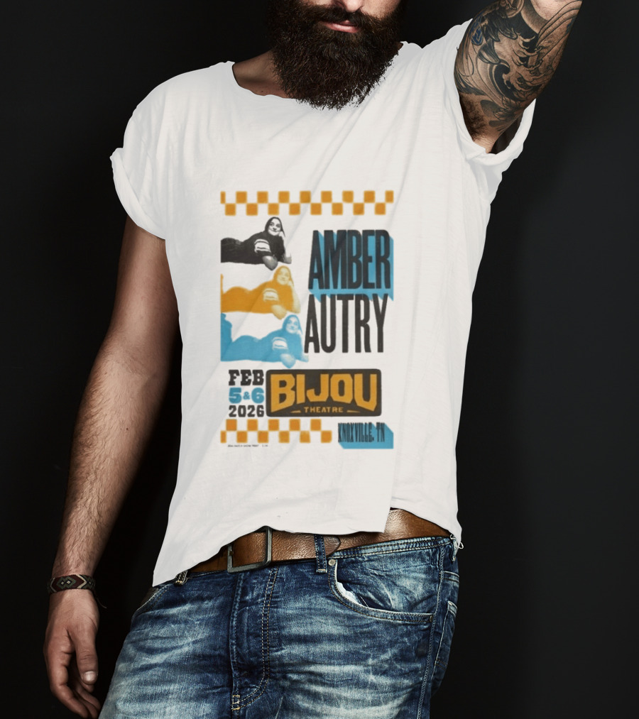 Amber Autry Live Comedy February 5 6 2026 Bijou Theatre Knoxville TN T-Shirt