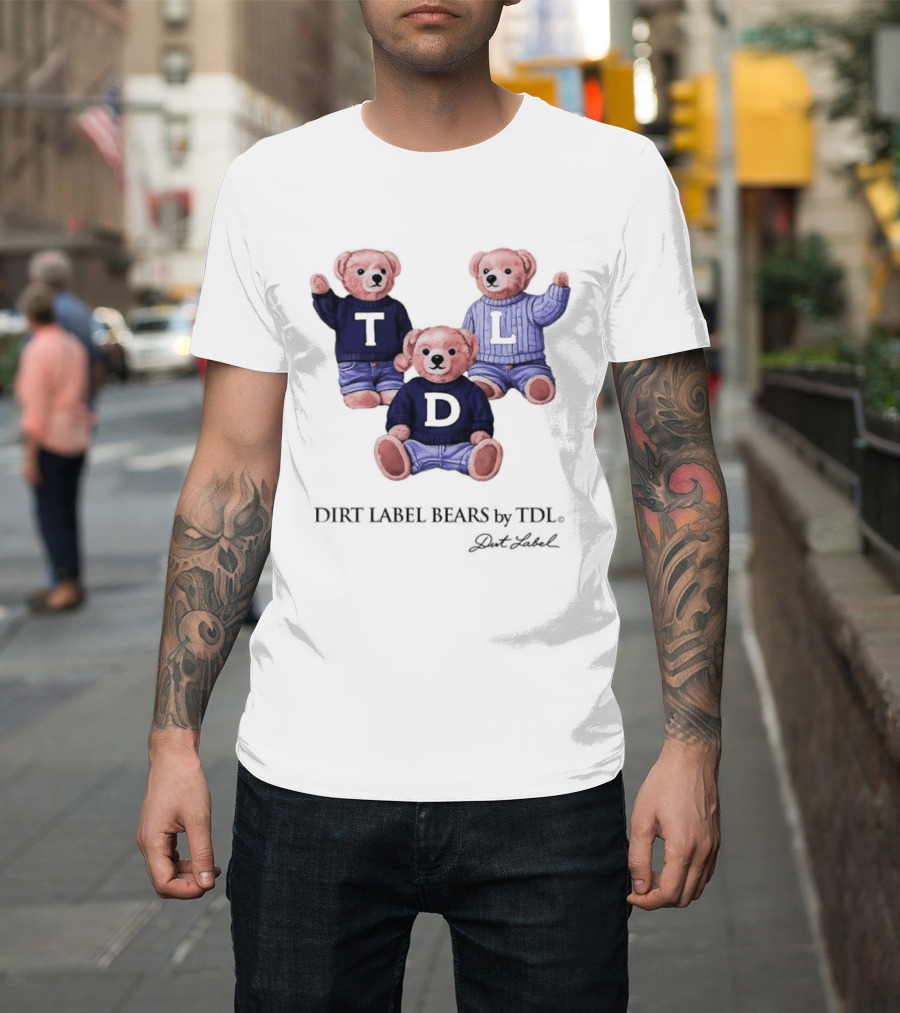 Dirt Label Bears TDL Polo Bear Collection T-Shirt