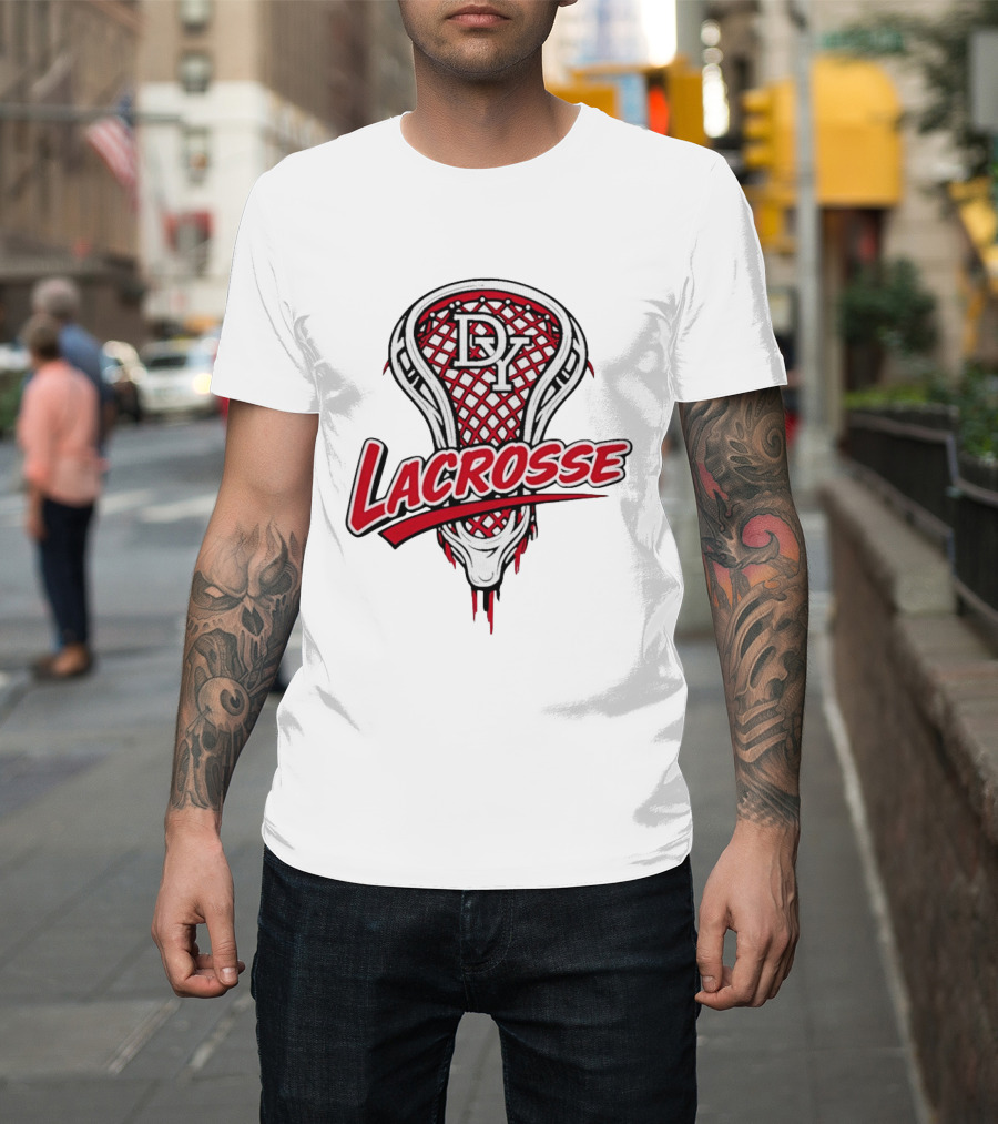 Dixie Youth Lacrosse DY Crosse Pocket T-Shirt