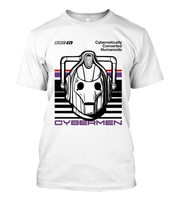 BBC TV Cybermen Cybernetically Converted Humanoids T-Shirt