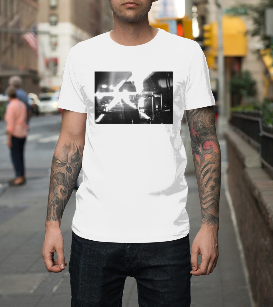 Tom Misch Portland Live Performance Photography Monochrome T-Shirt