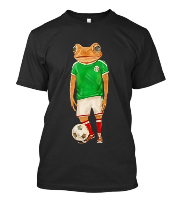 Bad Bunny Debi Tirar Mas Fotos World Tour Mexico 2026 Frog Soccer Jersey T-Shirt