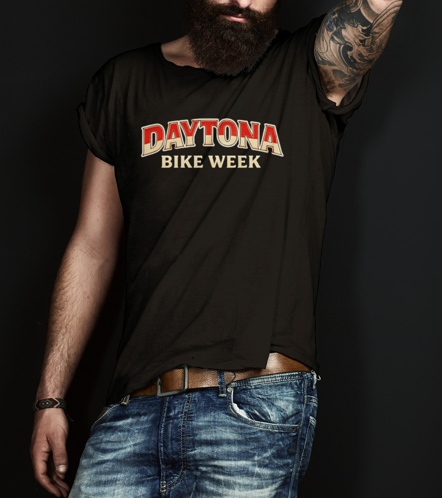 Daytona Bike Week 2026 Classic Biker Event T-Shirt