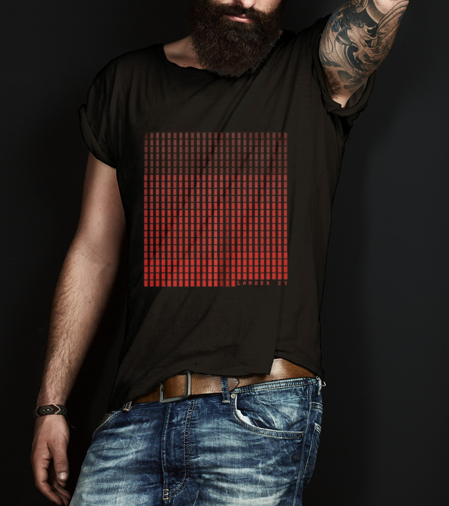 Punchdrunk Lander 23 Pulse Gradient Grid T-Shirt