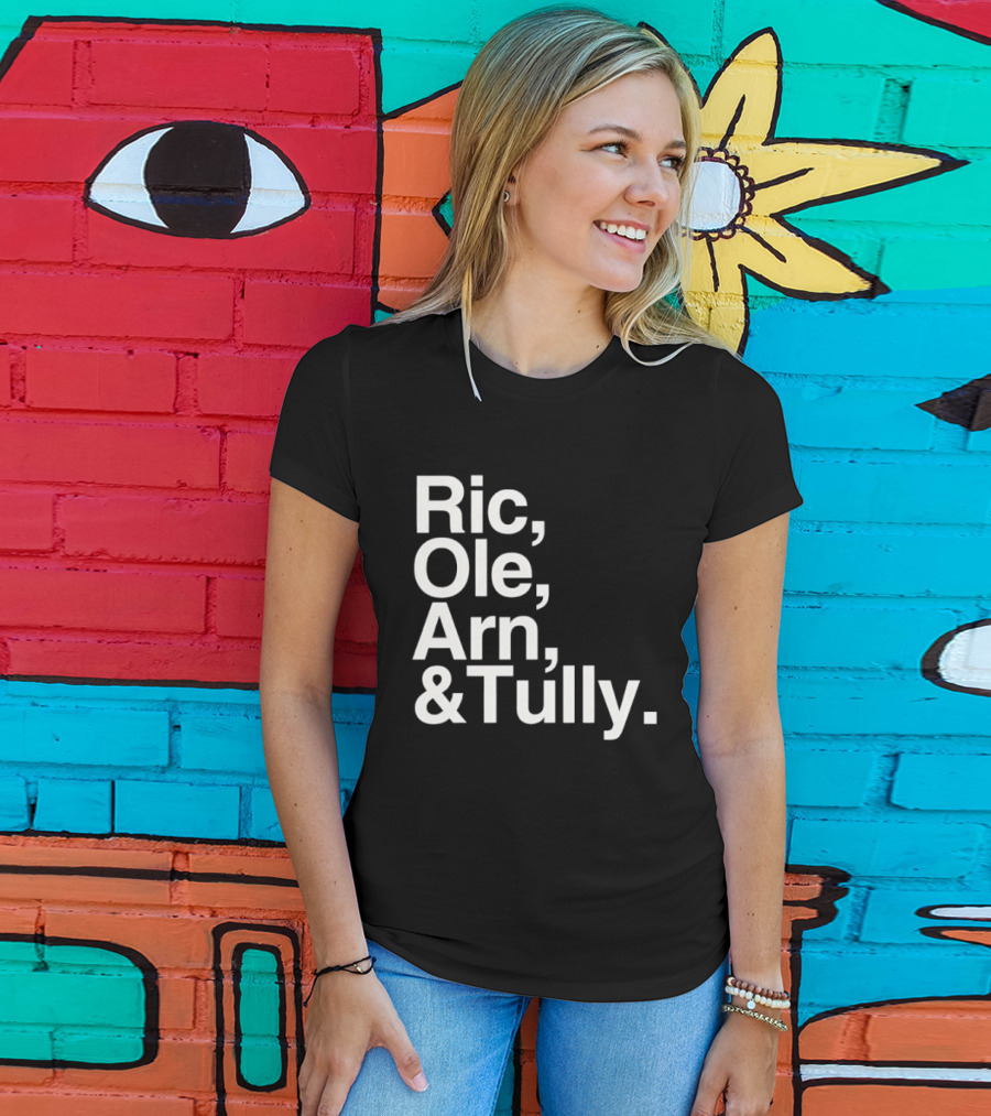 Ric Ole Arn & Tully Retro Wrestling Legends T-Shirt