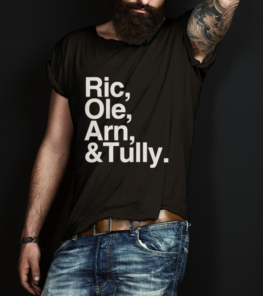 Ric Ole Arn & Tully Retro Wrestling Legends T-Shirt