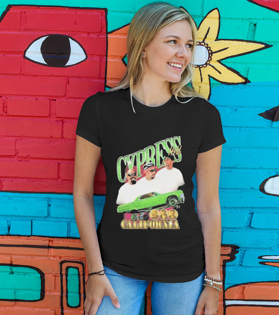 Cypress Hill California Lowrider Urban Style Hip Hop T-Shirt