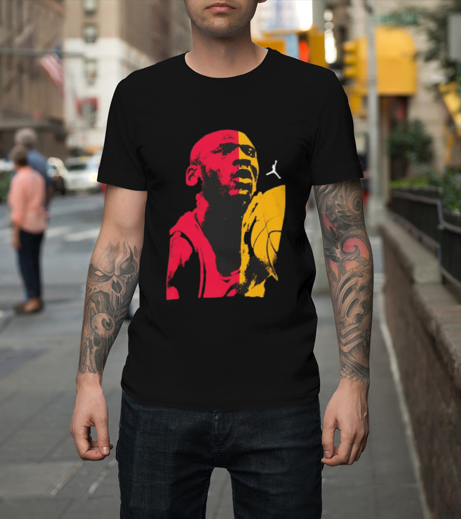 Michael Jordan 1985 Chicago Bulls Retro Basketball Legend T-Shirt