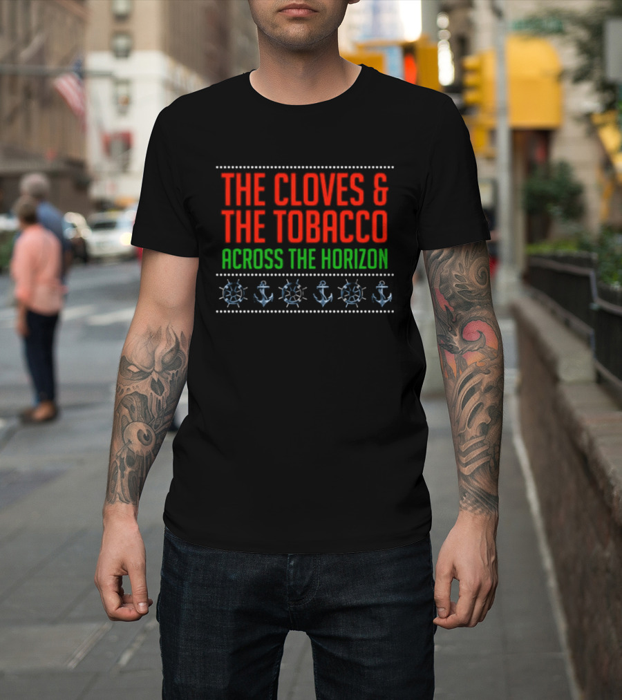 The Cloves & The Tobacco Across The Horizon Anchors T-Shirt