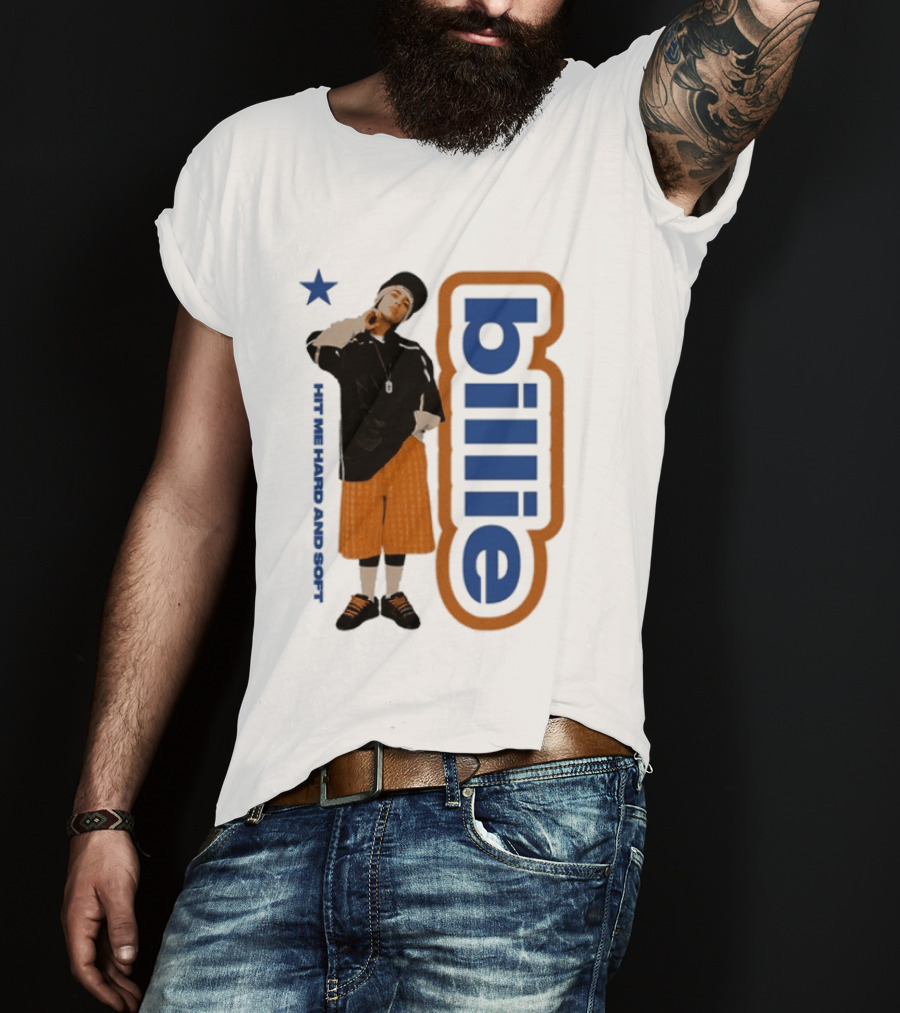 Billie Eilish Lean Hit Me Hard And Soft Tour 2024 2025 Star T-Shirt