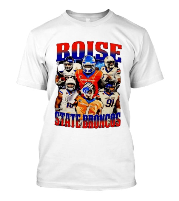Boise State Broncos Football Legends Players T-Shirt