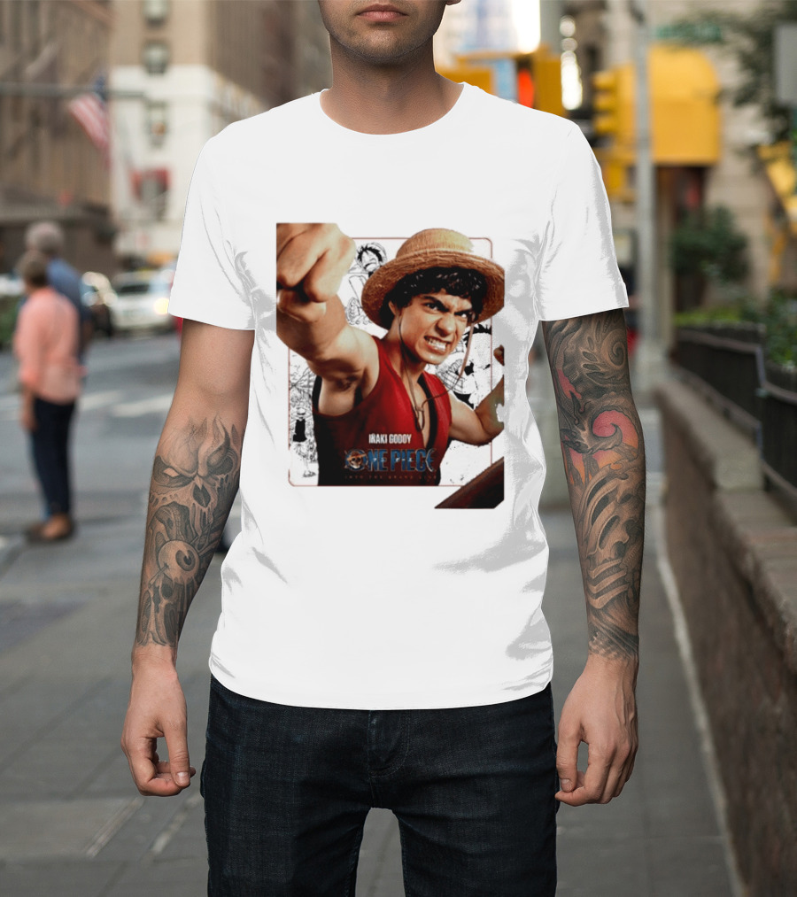 Iñaki Godoy As Monkey D. Luffy One Piece Live Action Into The Grand Line T-Shirt