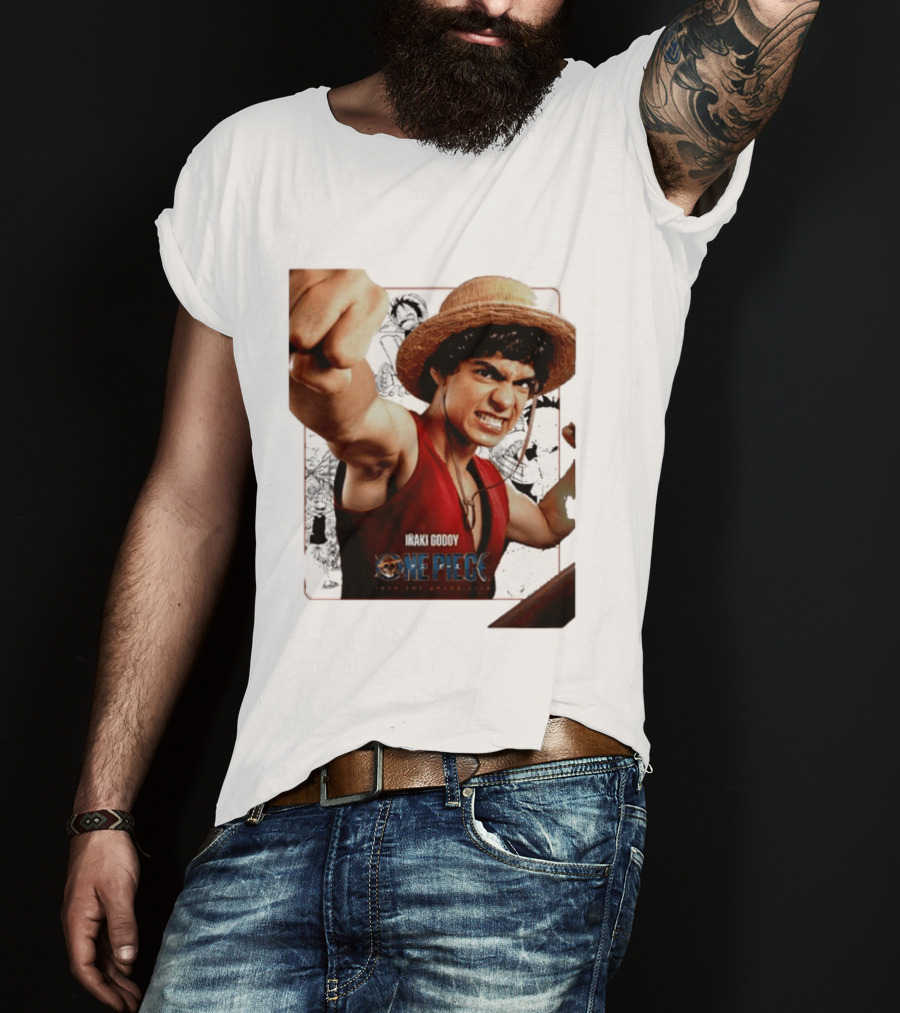 Iñaki Godoy As Monkey D. Luffy One Piece Live Action Into The Grand Line T-Shirt