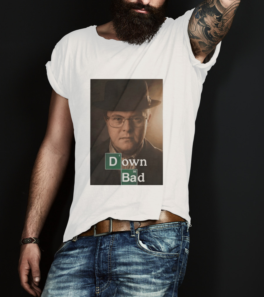 Down Bad Walter Chemistry Parody Breaking Series T-Shirt