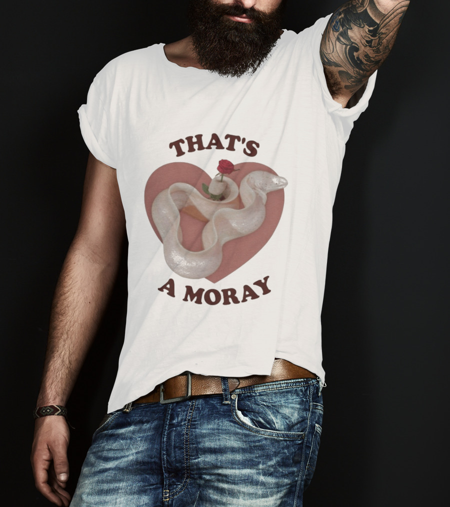 That's A Moray Romantic Heart Rose Valentine T-Shirt