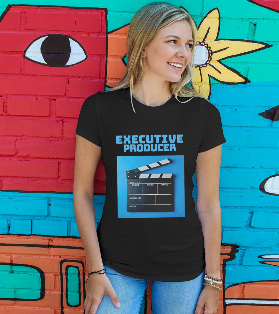 Executive Producer Clapper Board Iconic Movie Director T-Shirt