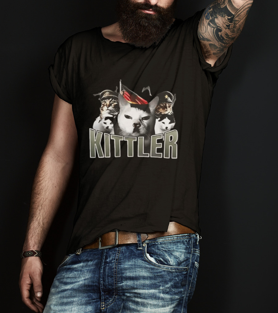 Kittler Cat Mashup T-Shirt