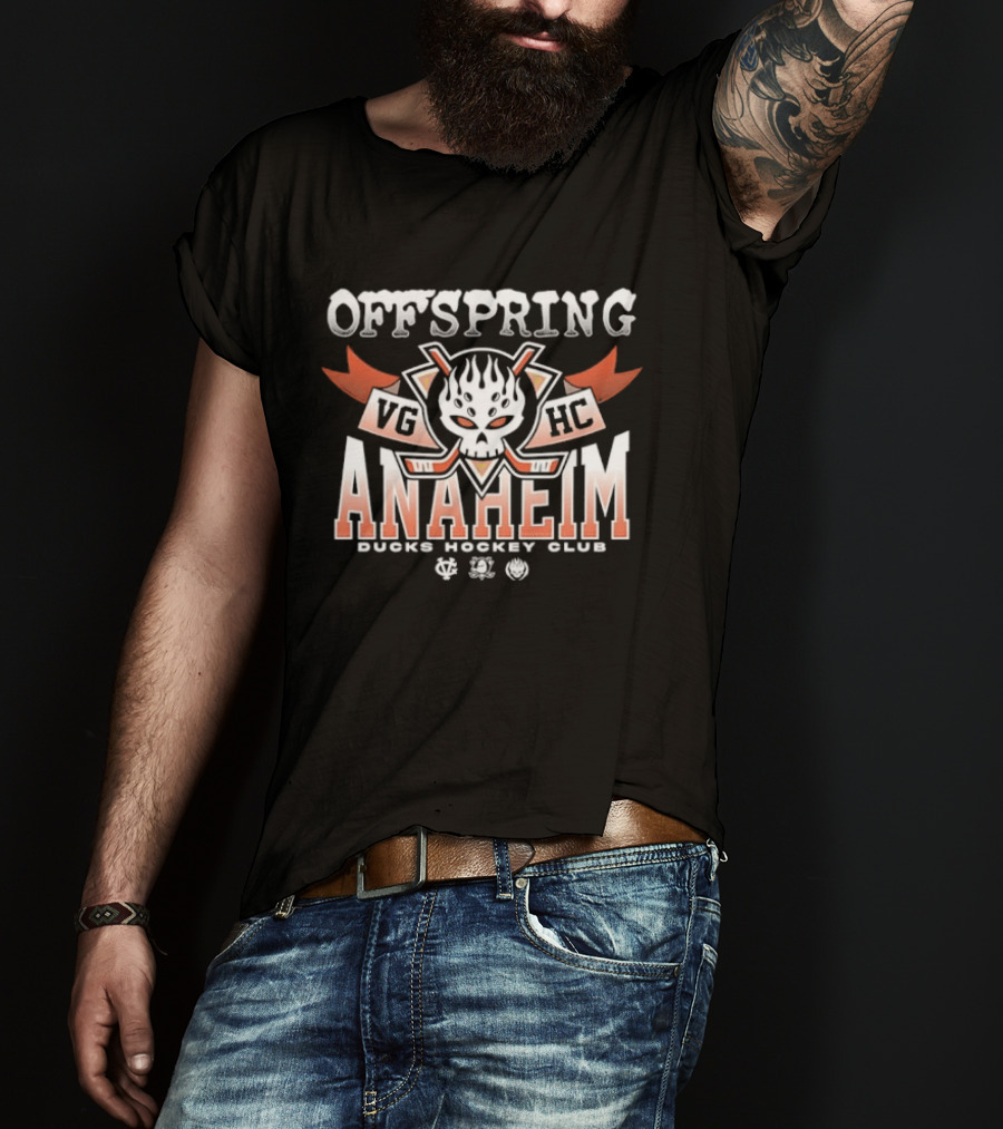 Offspring Anaheim VG HC Ducks Hockey Club T-Shirt