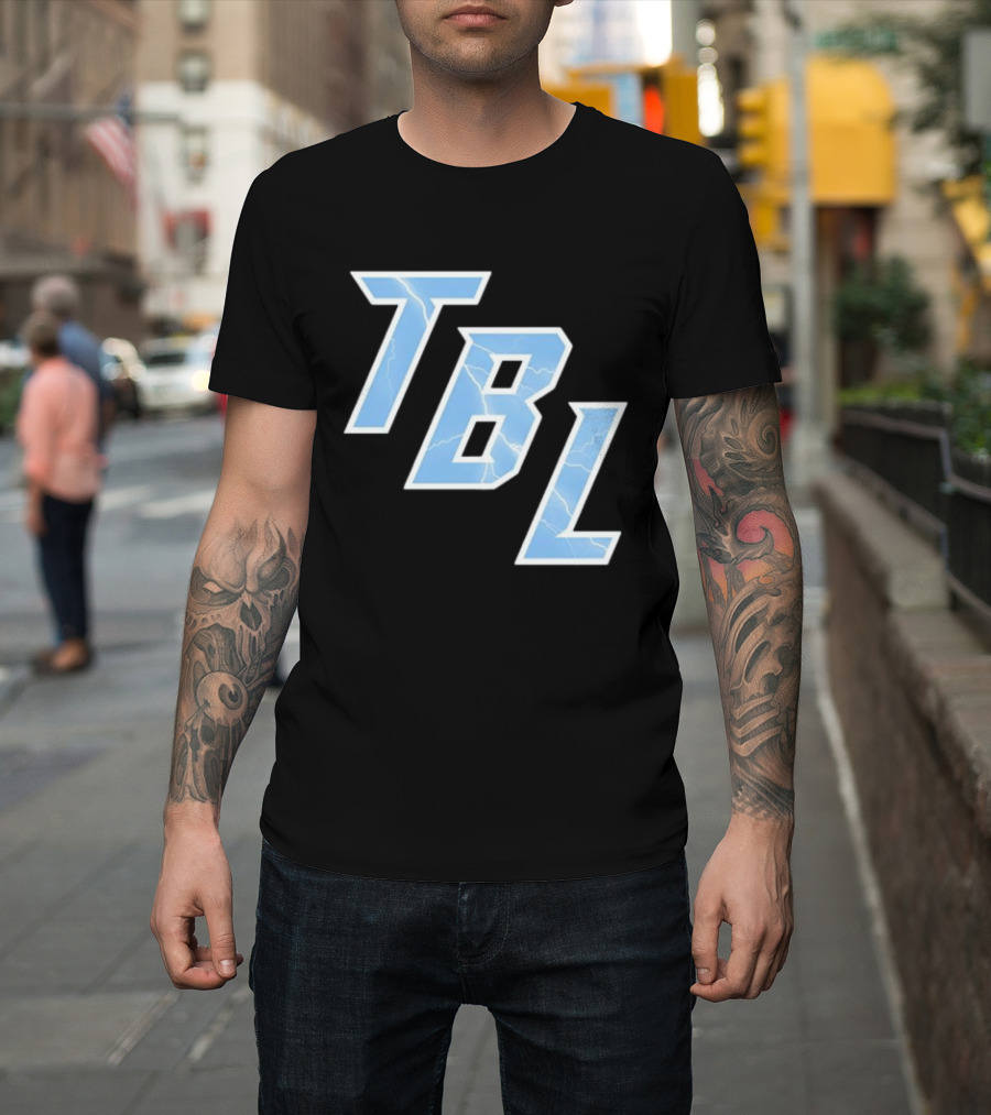 Tampa Bay Lightning TBL 2026 Performance Lightning Bolt T-Shirt
