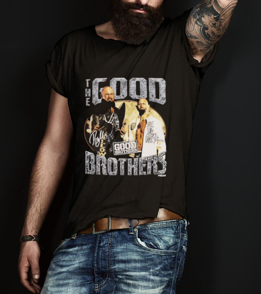 The Good Brothers Built Different Wrestling Signature Series T-Shirt