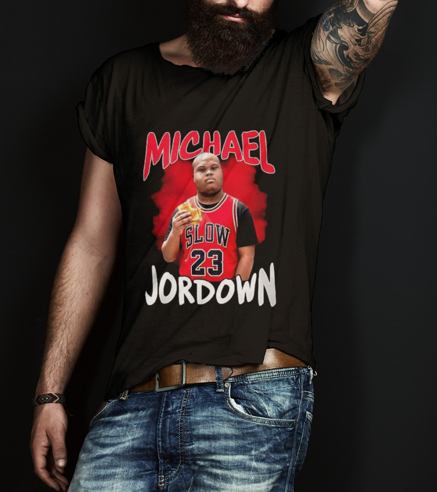 Michael Jordown Slow 23 Meme T-Shirt