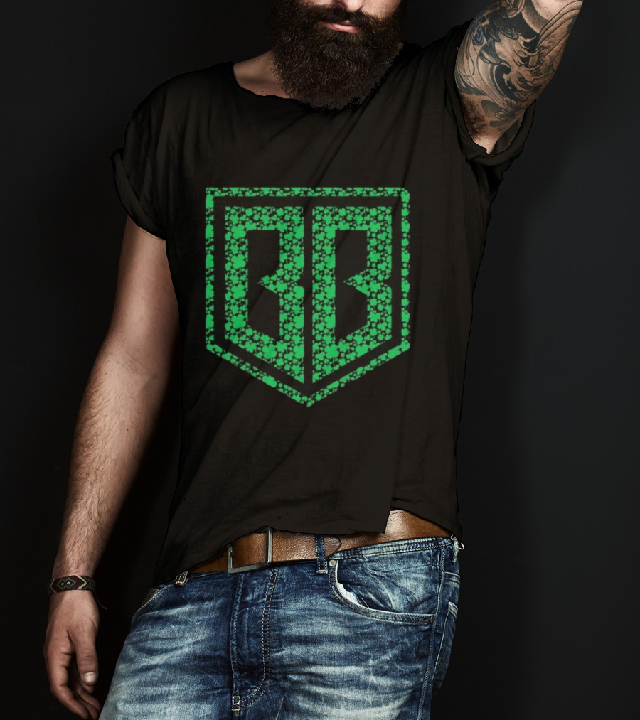 Bunker Branding Co. BB Clover St Patrick's Day T-Shirt