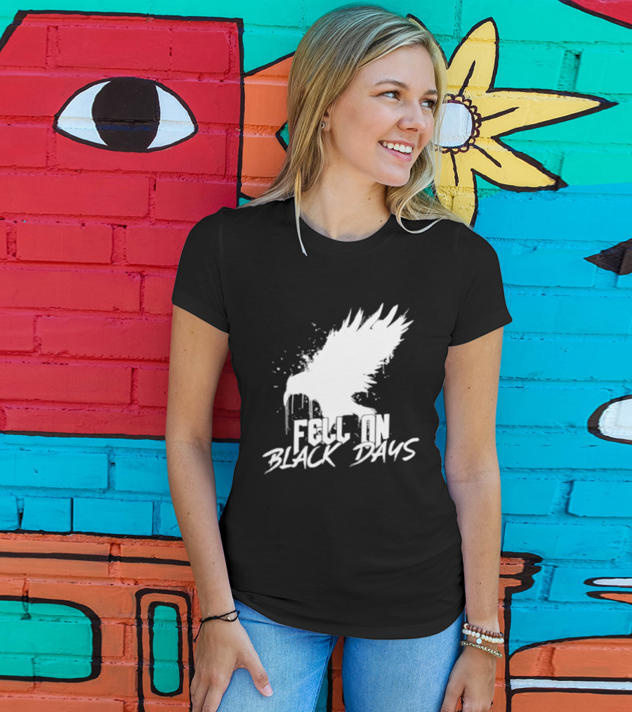 Fell On Black Days Raven Bird T-Shirt