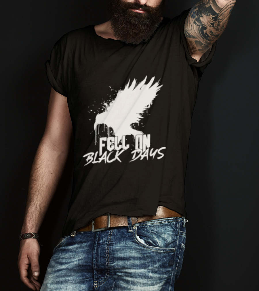 Fell On Black Days Raven Bird T-Shirt