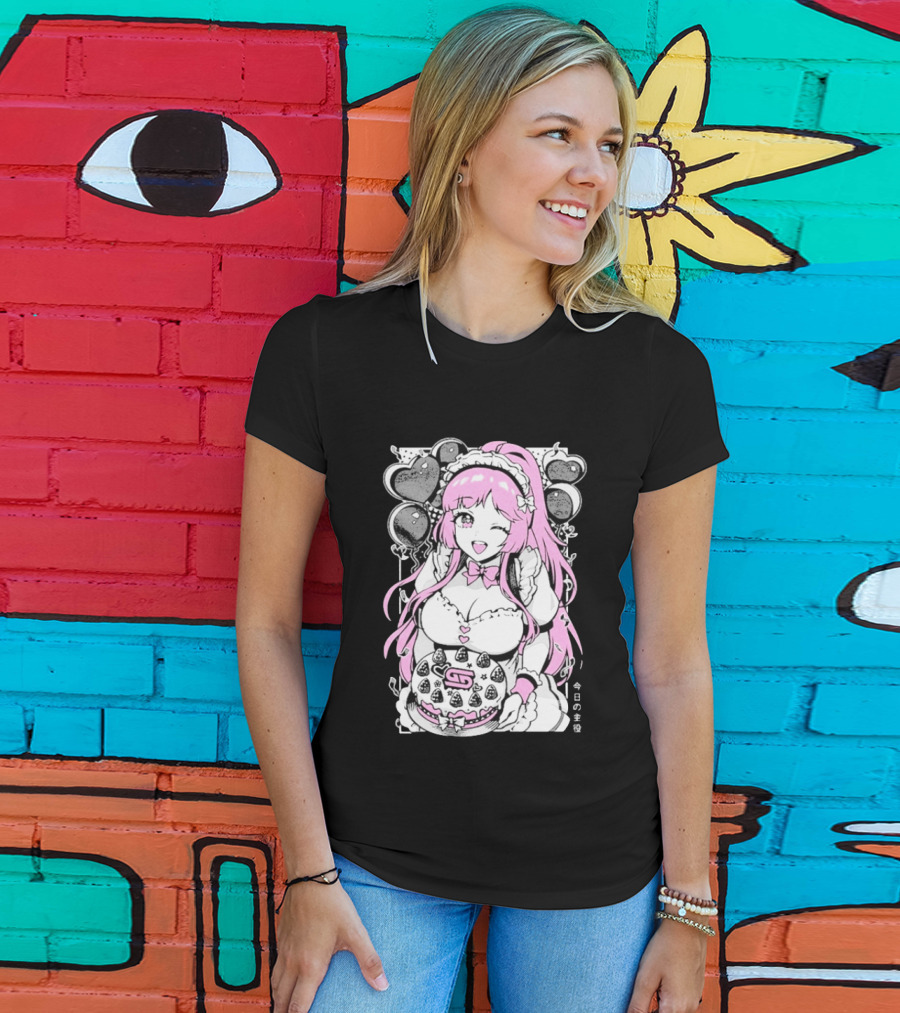 Gamer Supps Waifu Birthday Girl 10th Anniversary Celebration T-Shirt