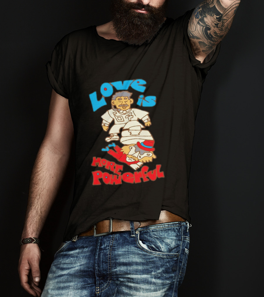 Love Is More Powerful Sam Lane 04 Football Tackle Cartoon T-Shirt