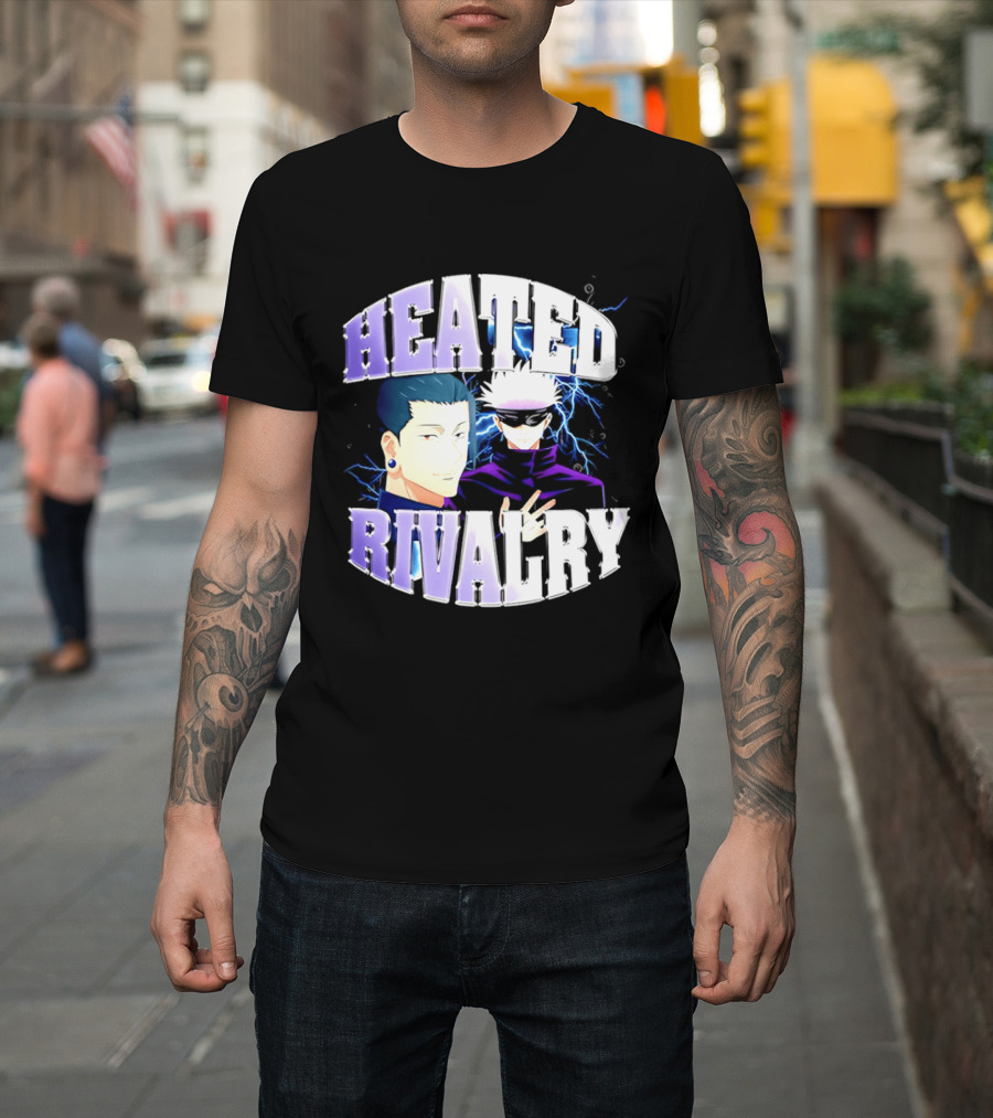 Jujutsu Kaisen Gojo Satoru Heated Rivalry Anime T-Shirt