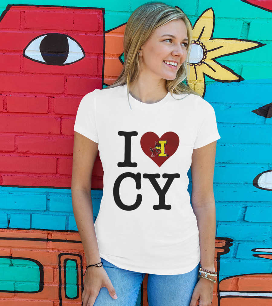 Iowa State Cyclones I Heart CY T-Shirt