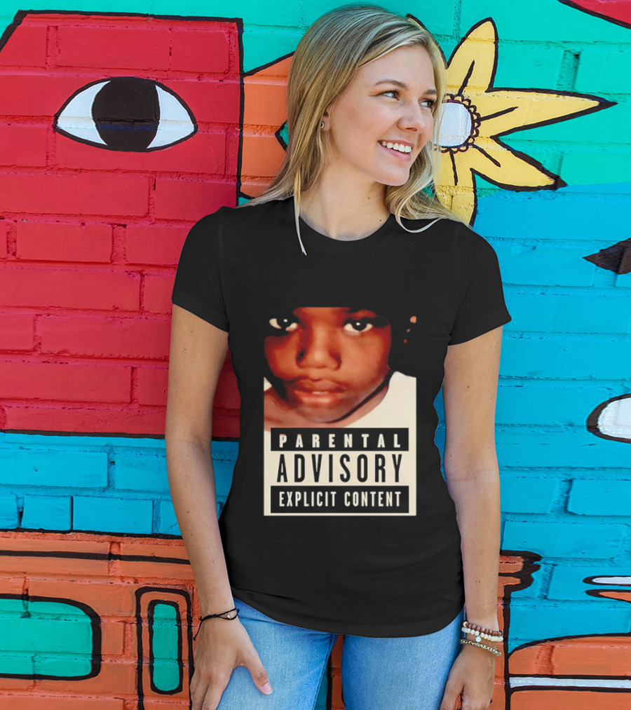 Parental Advisory Explicit Content Baby Keem Casino Album Cover Tracklist T-Shirt