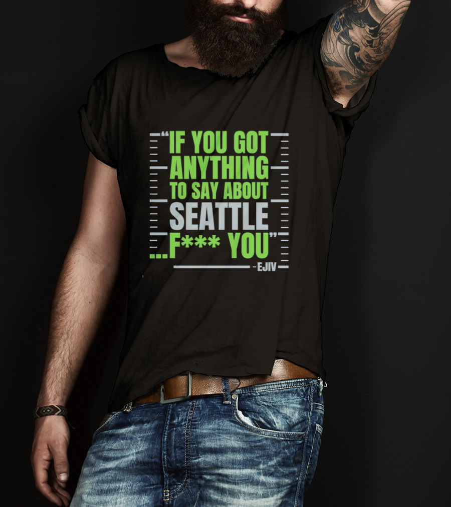 Ernest Jones IV Seattle Seahawks T-Shirt