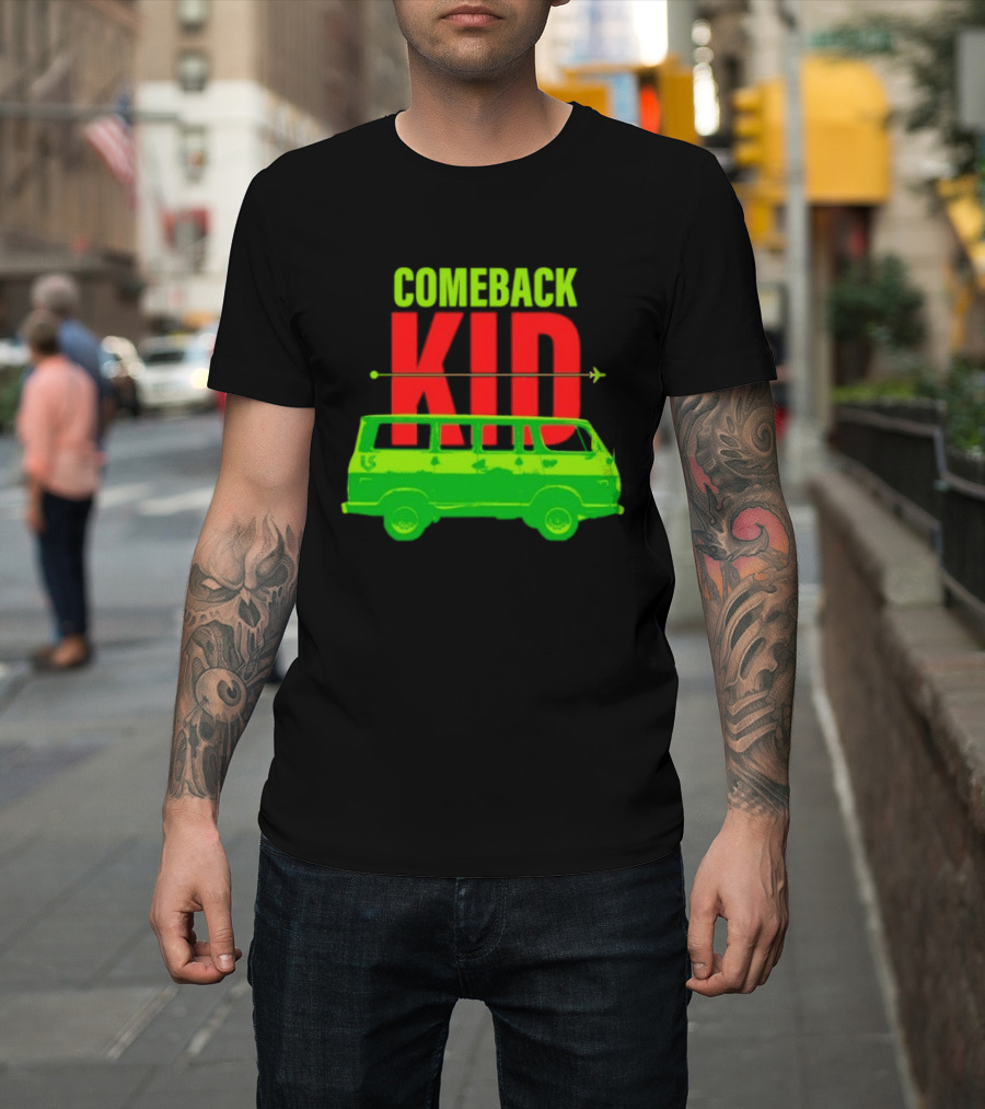 Louden Swain Comeback Kid Green Van Arrow T-Shirt