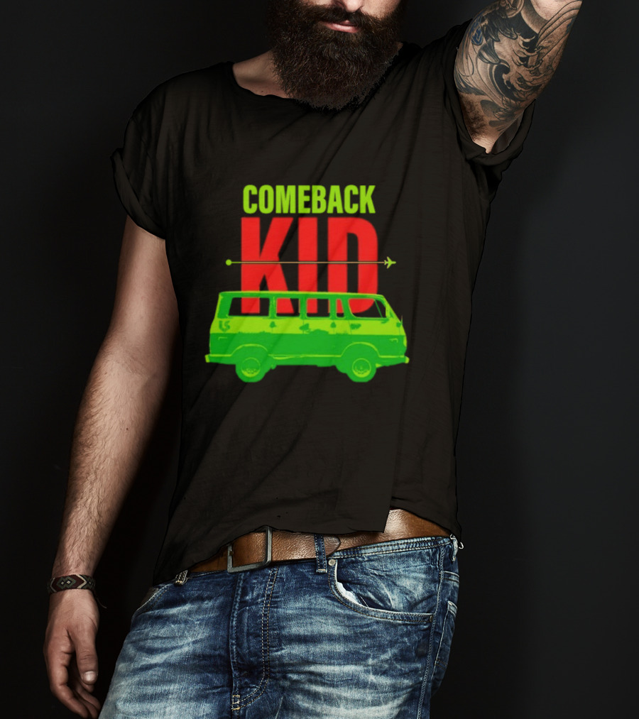Louden Swain Comeback Kid Green Van Arrow T-Shirt