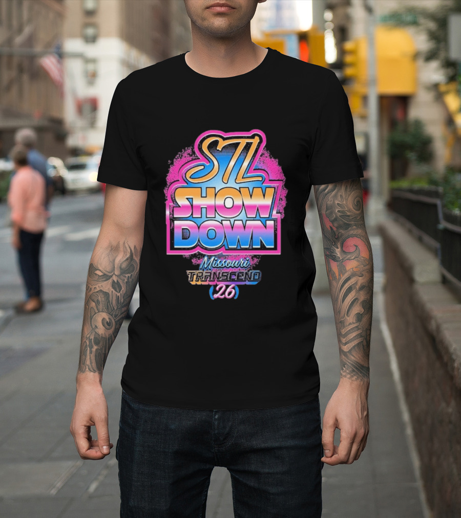 STL Showdown Missouri Transcend 26 Collinsville IL 2026 Event T-Shirt