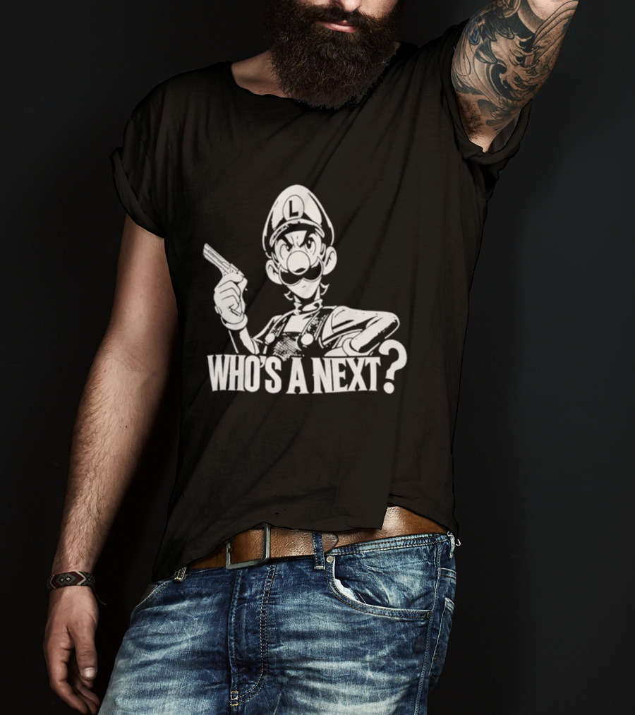 Super Luigi Who's A Next? T-Shirt