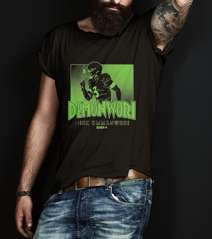 Nick Emmanwori Demonwori Seattle Seahawks Snell 14 T-Shirt