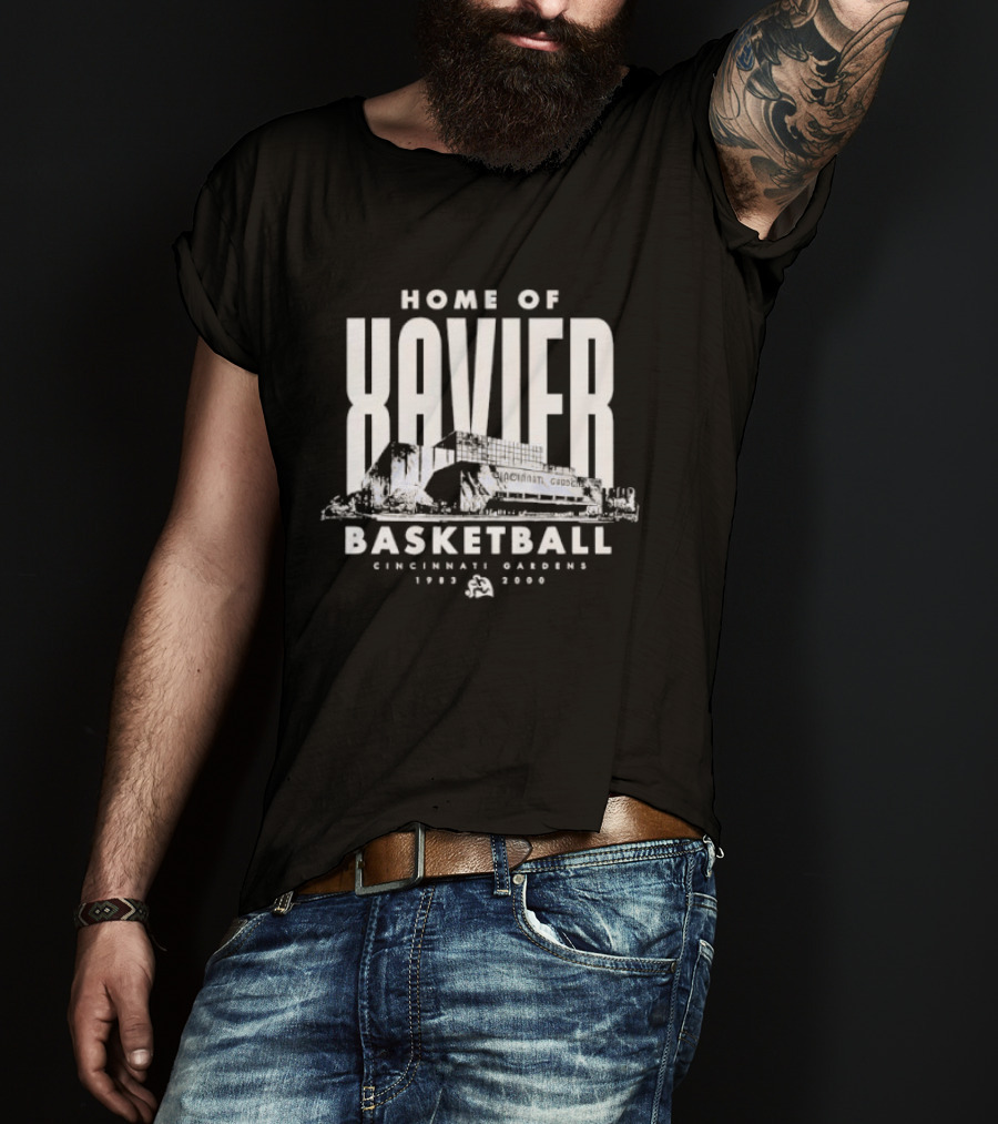 Home Of Xavier Basketball Cincinnati Gardens 1983 2000 T-Shirt