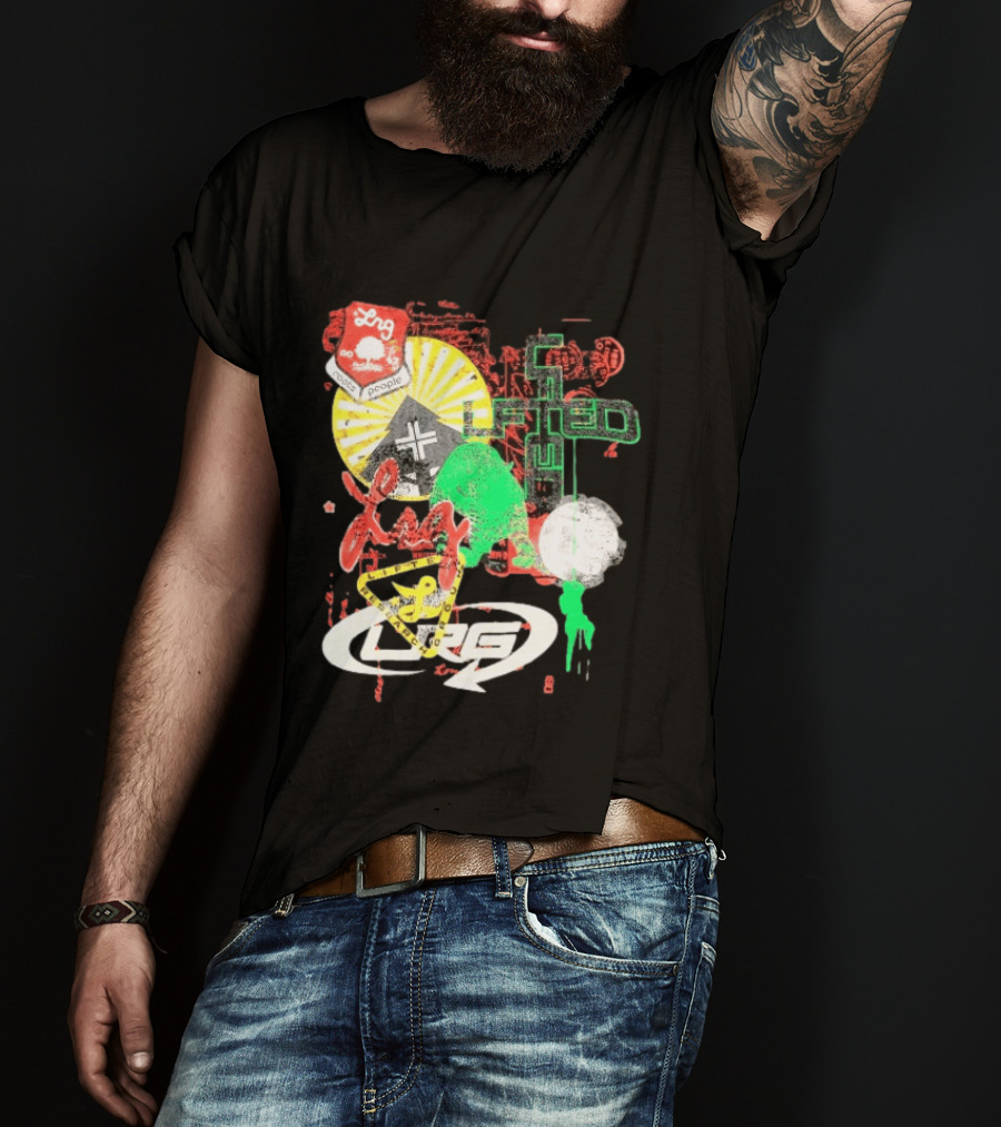 Lifted Research Group LRG Mashup Rockin People LRG Tag Nature T-Shirt