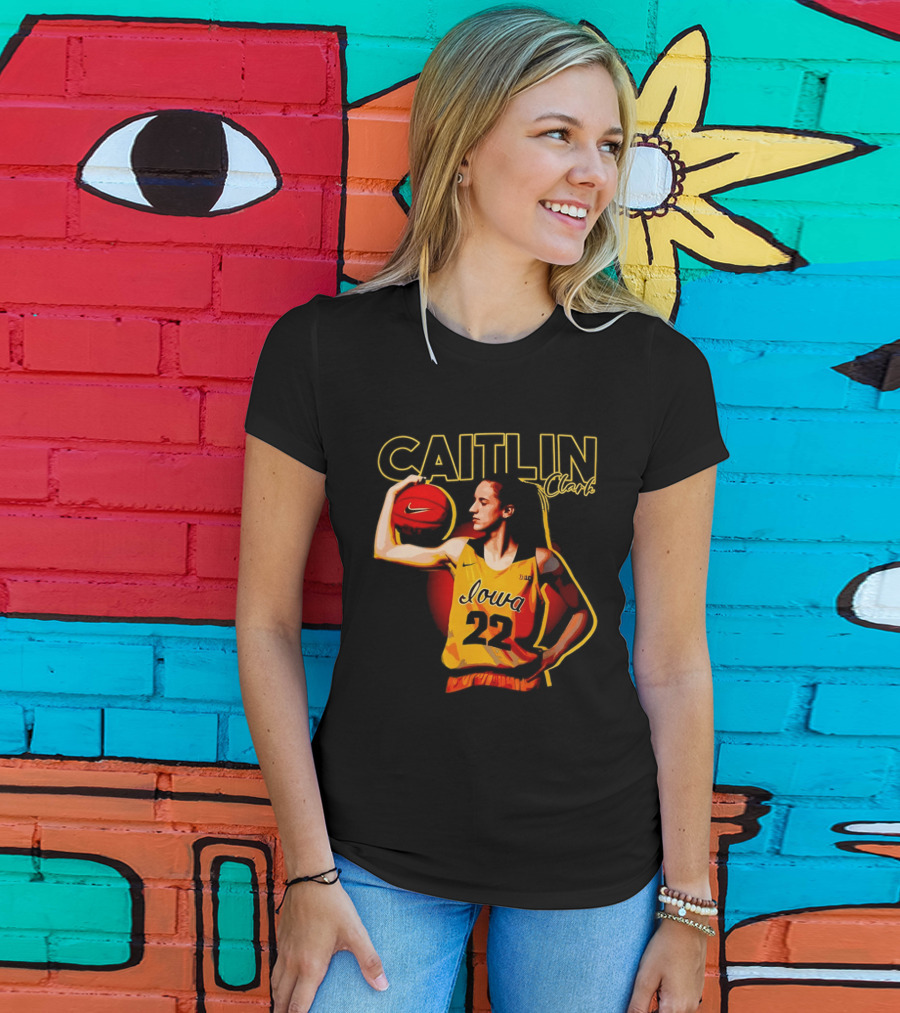 Caitlin Clark Iowa Basketball 22 Nike T-Shirt